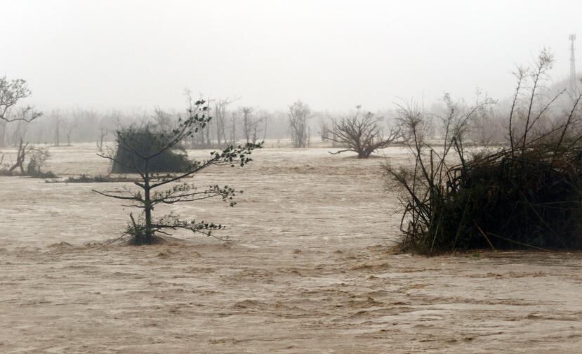 Residentes de Toa Baja aún recuerdan cómo el río La Plata se salió de su cauce con el paso del huracán María, y sus aguas inundaron muchas calles y casas de la zona. (GFR Media)