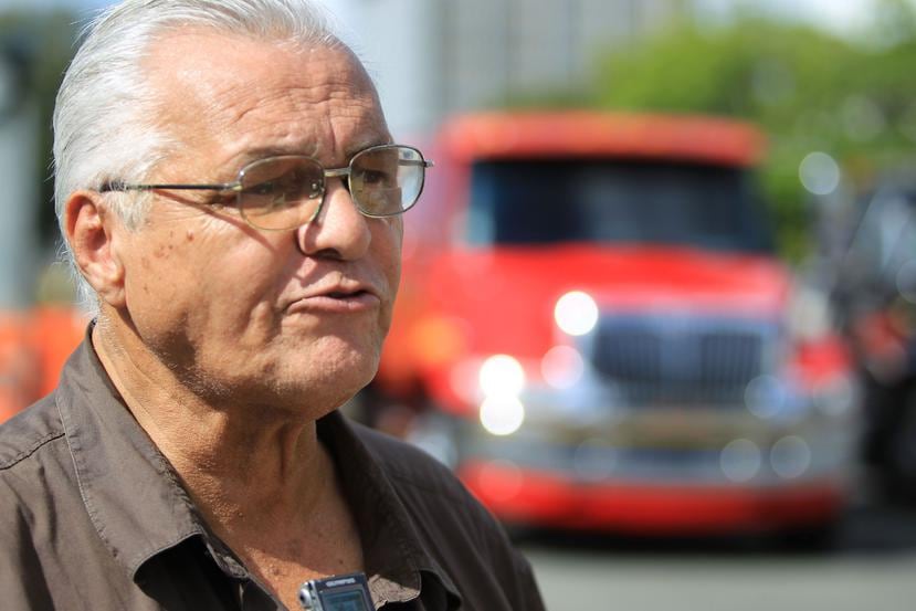 Víctor Rodríguez, presidente del Frente Unido de Camioneros, indicó que los transportistas no fueron convocados a participar del paro nacional. (GFR Media)