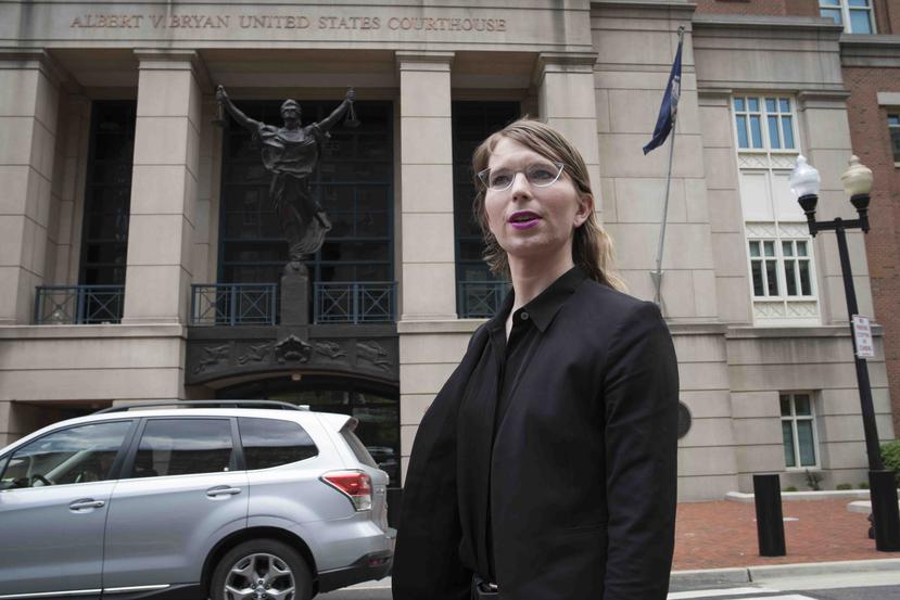 Chelsea Manning le dijo al juez directamente: “yo prefiero morir de hambre antes que cambiar mis principios en este asunto”. (AP / Cliff Owen)