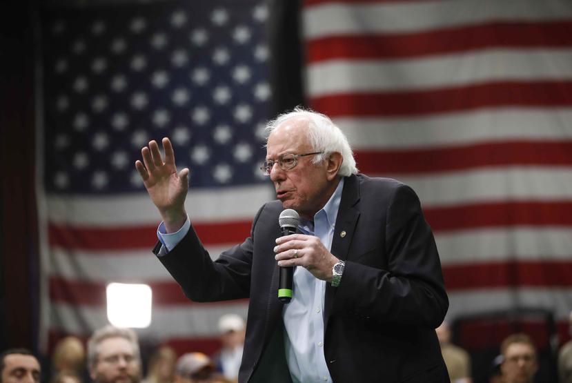 Bernie Sanders, senador demócrata por Vermont. (AP)
