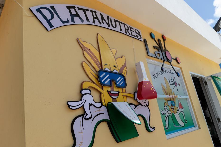 El restaurante localizado en Yabucoa tiene un decorado muy llamativo donde resaltan coloridos dibujos. (El Nuevo Día  - GFR Media /  © Jorge A Ramirez Portela)