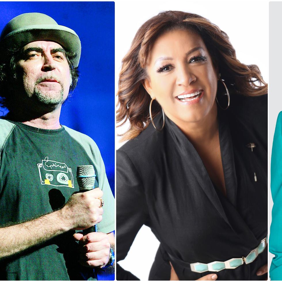 Los tres artistas recibirán premios por su trayectoria en la próxima ceremonia de los Latin Grammy.
