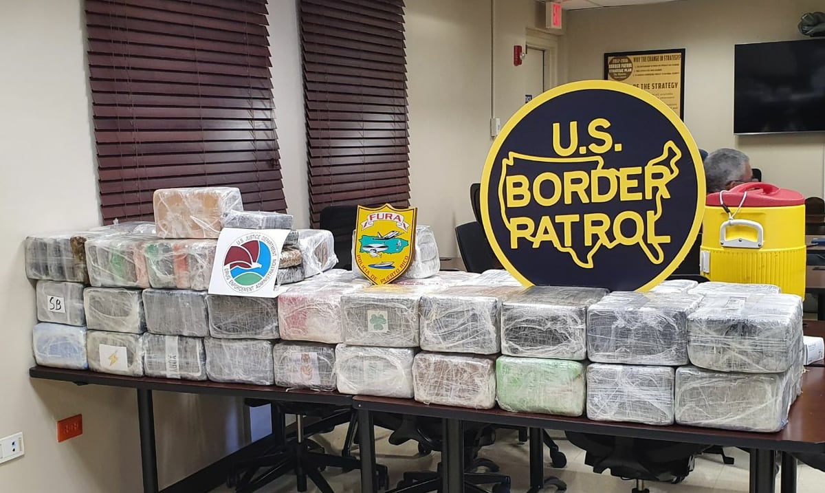 More than 282 kilos of cocaine worth $ 7.2 million was seized in Aguadilla
