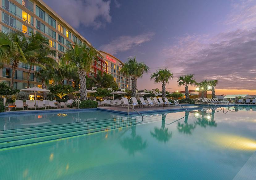 El Sheraton Puerto Rico Hotel & Casino está localizado en el Distrito de Convenciones.