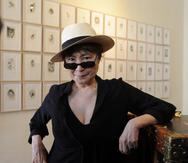 Foto de Yoko Ono en el 2009.