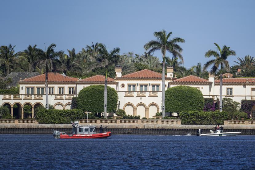 El resort Mar-a-Lago, propiedad del presidente Donald Trump en Florida.
