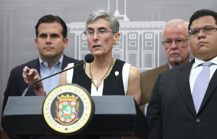 El gobernador Rosselló Nevares reiteró ayer su respaldo a la superintendente de la uniformada Michelle Hernández.