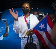 La boricua describió como "un sueño" su victoria y su visita de celebración a Puerto Rico.