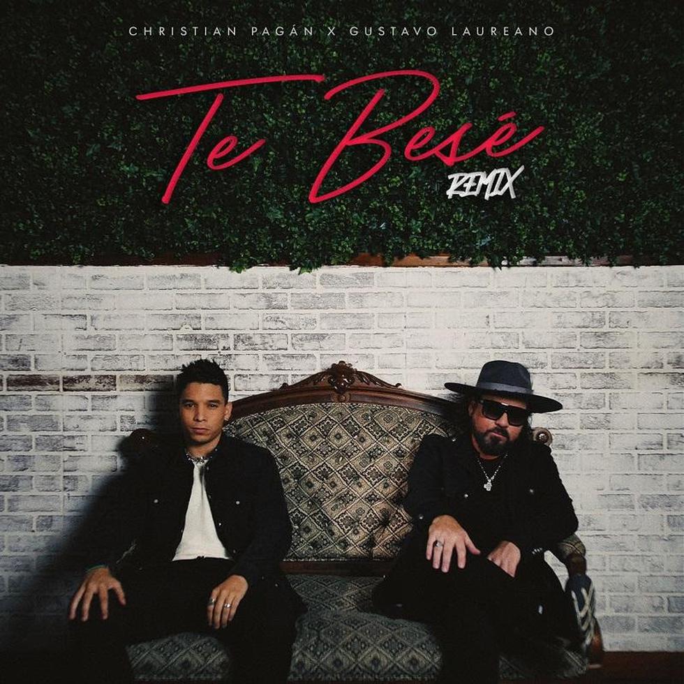 El remix de "Te besé" de Chistian Pagán junto a Gustavo Laureana, ya está disponible en todas las plataformas digitales de música.