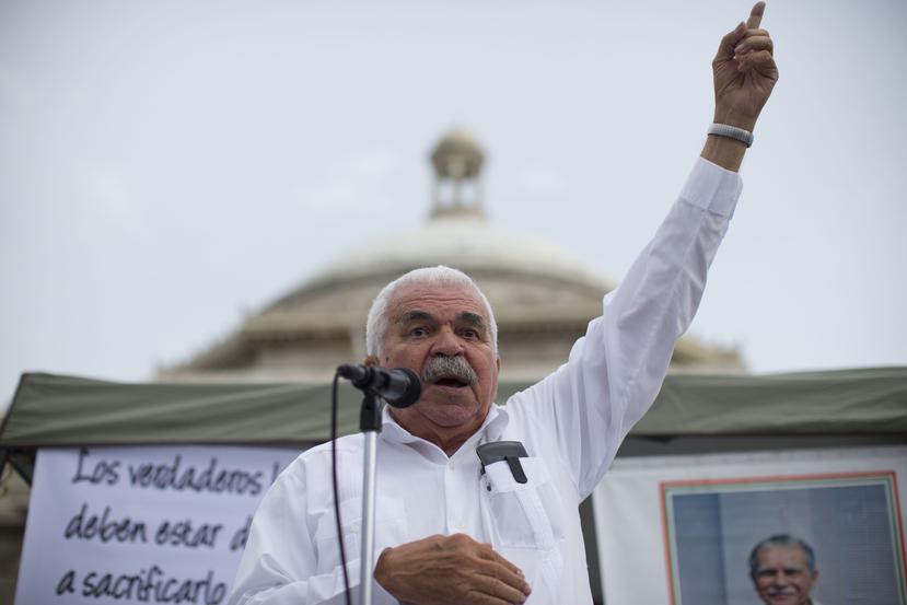 Rafael Cancel Miranda militó activamente para exigir la liberación del exprisionero político Oscar López Rivera.
