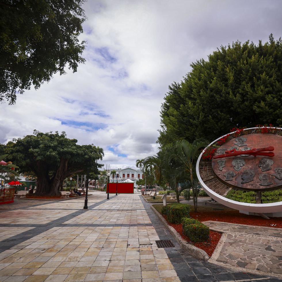 Plaza pública de Caguas.