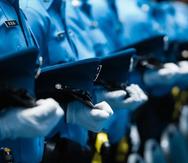 Graduación de la Academia de la Policía.
