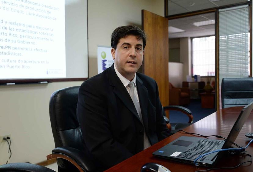 En la foto, el director ejecutivo del Instituto de Estadísticas, Mario Marazzi. (GFR Media)