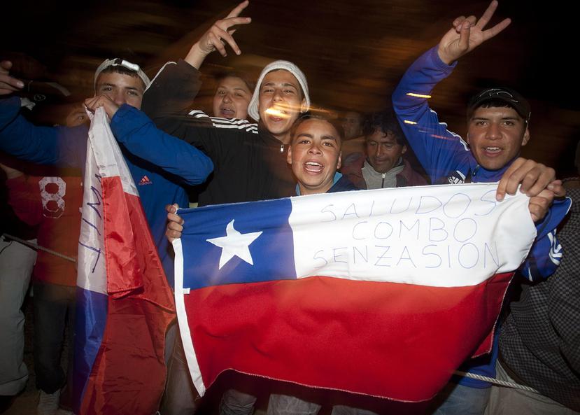 El rescate de 33 mineros en Chile ocupó los titulares de la prensa internacional en 2010. (EFE)