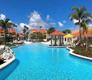 Wyndham Palmas Beach and Golf Resort está anclado en el complejo Palmas del Mar, en Humacao.