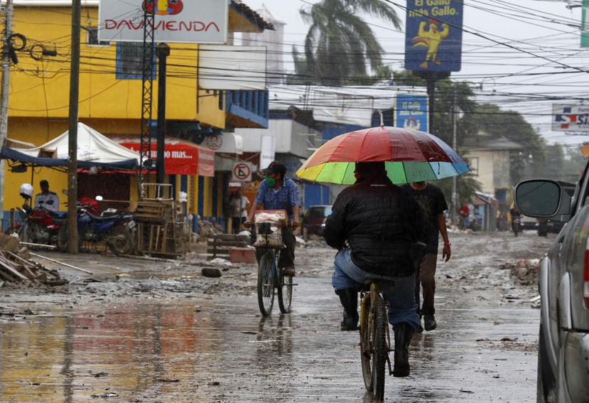 Honduras también recibió impacto de lluvias de Iota.