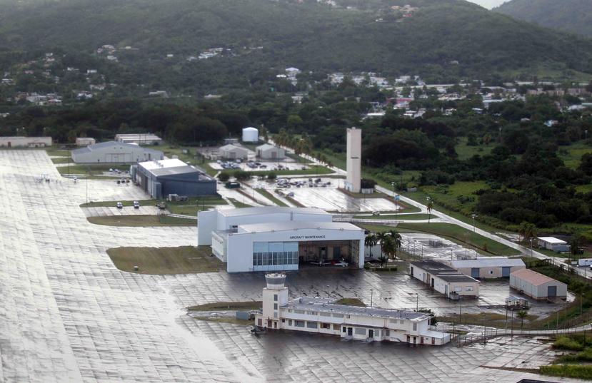 En la foto, el aeropuerto José Aponte de la Torre en Ceiba cuyo proyecto tendrá una inversión de más de tres millones de dólares. (GFR Media)