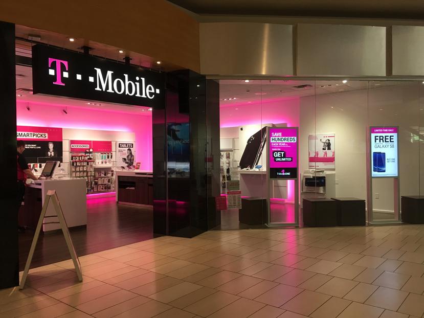 Una tienda de T-Mobile.