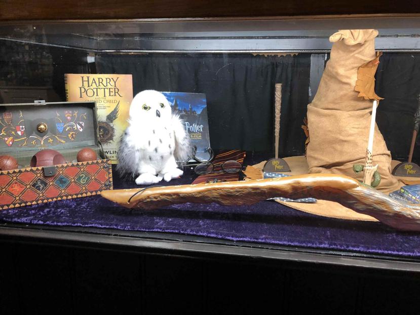 Memorabilia de Harry Potter, presentada en Universal Orlando Resort (Gregorio Mayí/Especial para GFR Media)