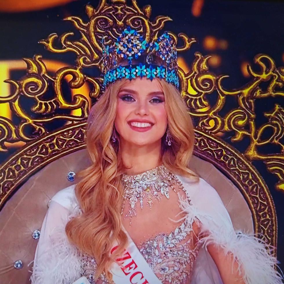La representante de República Checa es la nueva Miss Mundo.