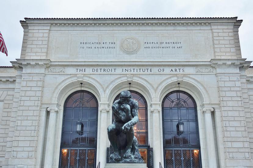 Fundado en 1885, el Instituto de Artes de Detroit es conocido como el “Templo de las Artes”.  (Shutterstock)