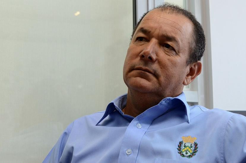 En la foto está Gilberto Pérez Valentín, alcalde de Maricao. (GFR Media)