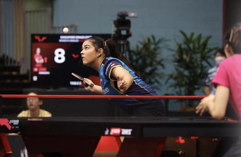 Adriana Díaz pasó a la ronda de las mejores 32 del torneo de sencillos.