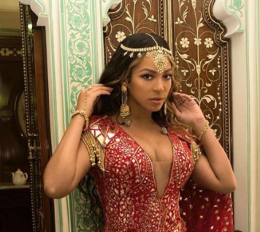 Beyoncé  llevó su ritmo musical a la India. (Instagram)