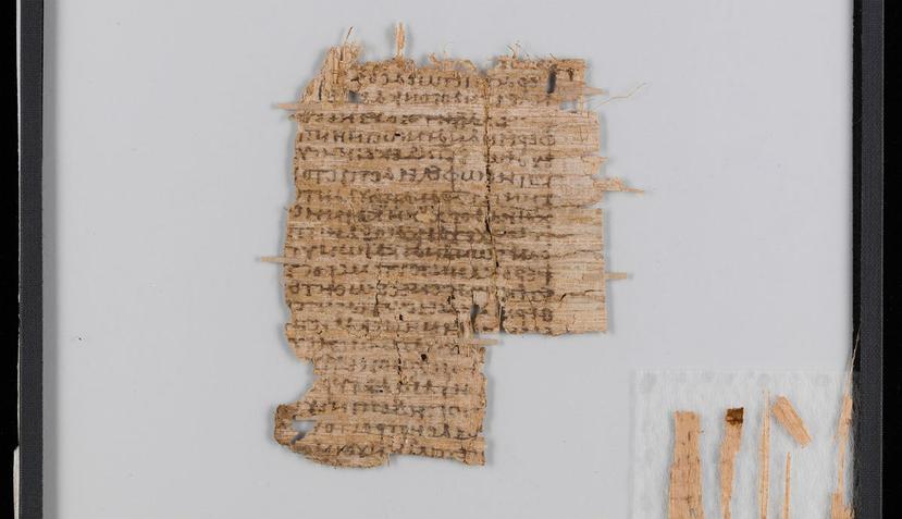 La mayoría de todos los papiros son documentos como cartas, contratos y recibos. Sin embargo, este es un texto literario y son mucho más valiosos (University of Basel)