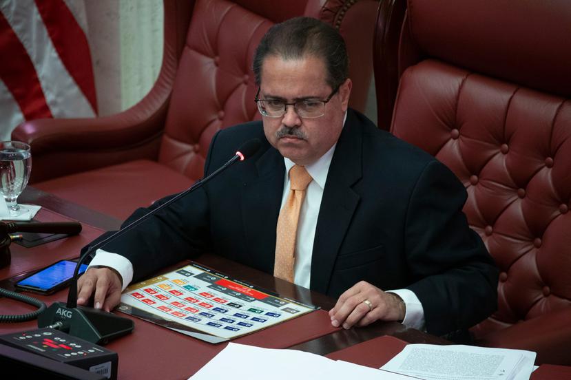 El presidente del Senado, José Luis Dalmau.