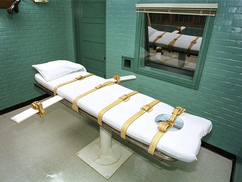 Una cámara de la muerte donde los presos fallecen por inyección letal.