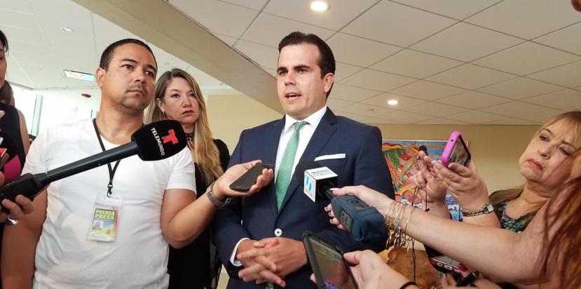 Rosselló Nevares indicated that they expect to have a final version of the document by the beginning of next week.