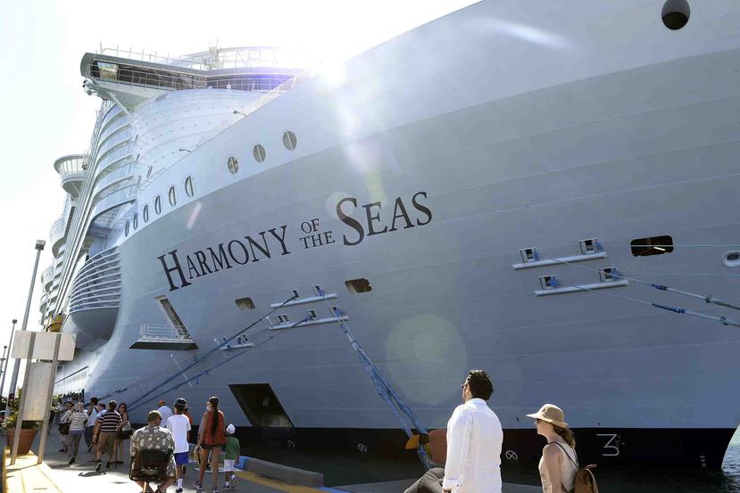 En la foto el barco Harmony of the Seas. (GFR Media)
