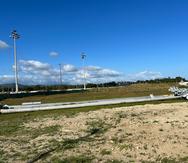 Actual estado del área donde ubicaba y donde se construirá nuevamente el estadio Félix Millán de Yabucoa.