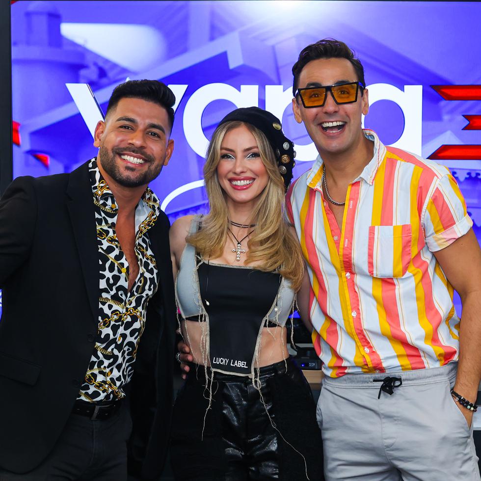 Natalia Rivera y Edwin Emil Moró se integraron oficialmente a El Remix de Wapa Televisión.