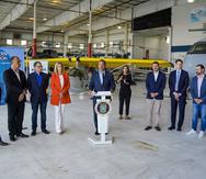 Gobernador y Puertos anuncian construcción de nuevo hangar en aeropuerto de Isla Grande.