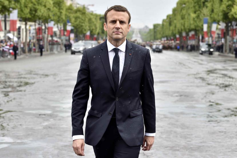 Emmanuel Macron es el primer presidente de Francia que no procede de uno de los dos partidos tradicionales del país. (AP)