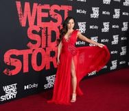 La actriz puertorriqueña Ana Isabelle en el estreno de 'West Side Story' en Hollywood.