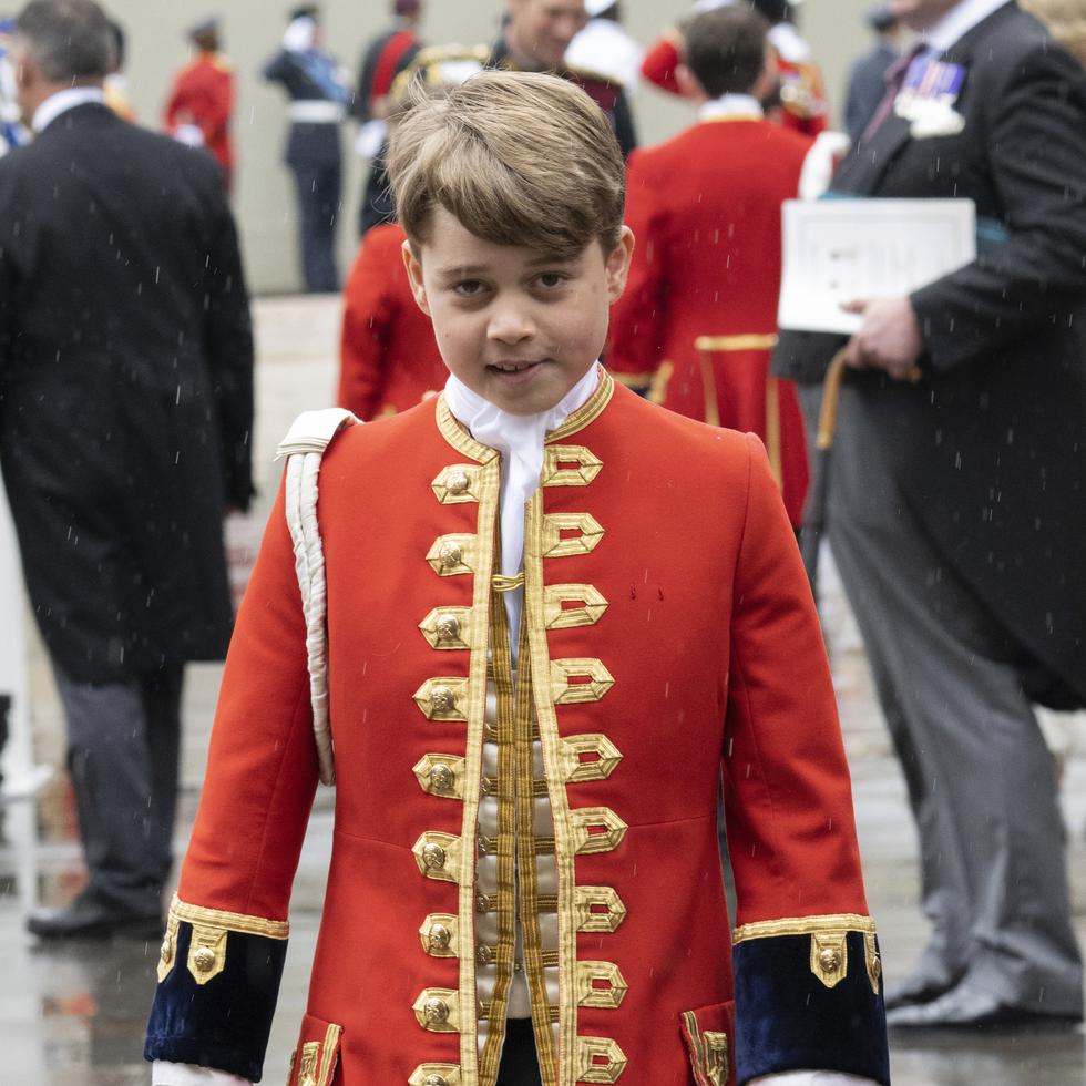 El príncipe George acaba de cumplir 10 años.