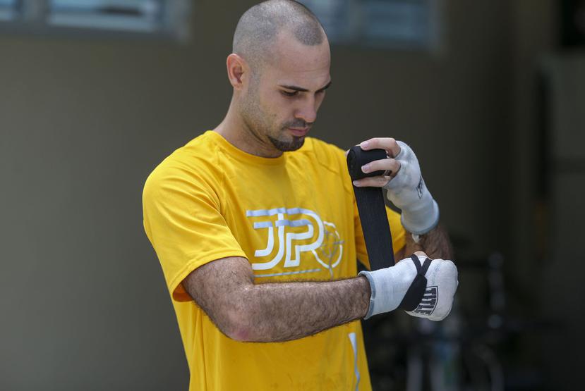 José Pedraza entrenaría el lunes en la tarde para seguir acercándose a las 140 libras.