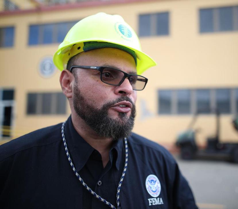 The director of the FEMA Recovery Office in Puerto Rico, Alex Amparo. (GFR Media)
