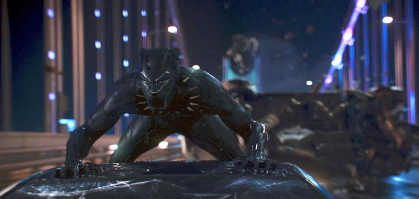 Foto de una escena de 'Black Panther'. (AP)