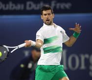 El tenista Novak Djokovic no jugó en el Abierto de Australia.