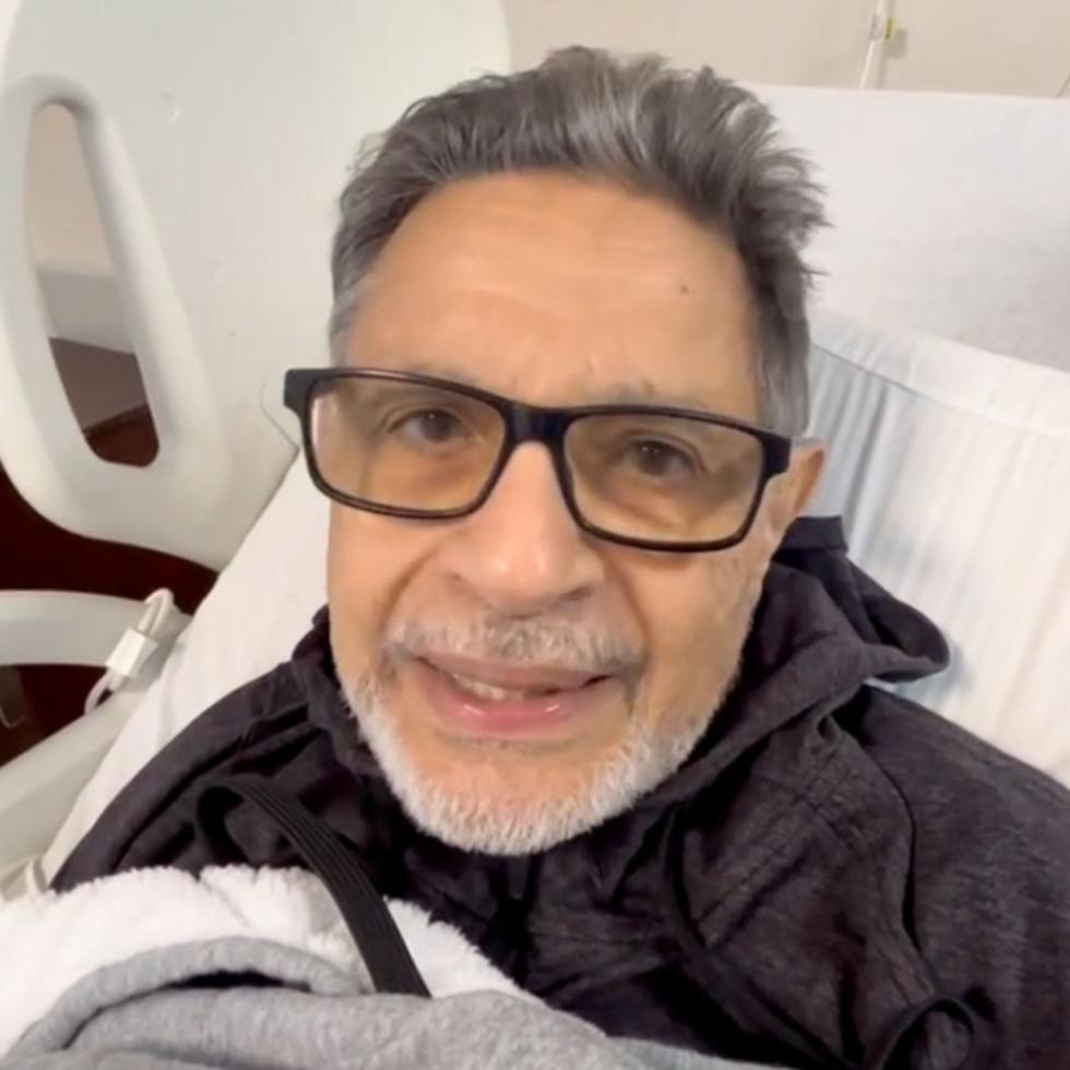 "Estoy manejando el dolor": Silverio Pérez envía mensaje desde el hospital
