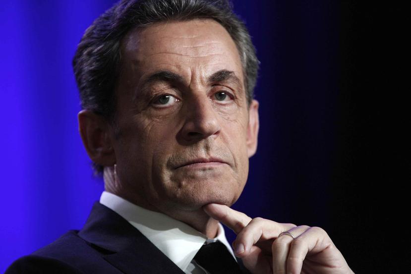 Sarkozy enfrenta acusaciones de que su campaña superó con mucho el techo de gasto de $24 millones e intentó encubrirlo de forma fraudulenta. (AP)