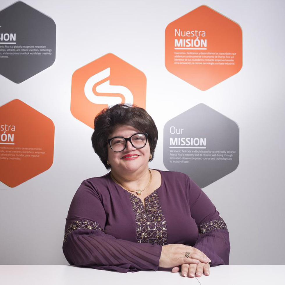 Ing. Lucy Crespo, principal oficial ejecutiva del Fideicomiso para Ciencia, Tecnología e Investigación de Puerto Rico.