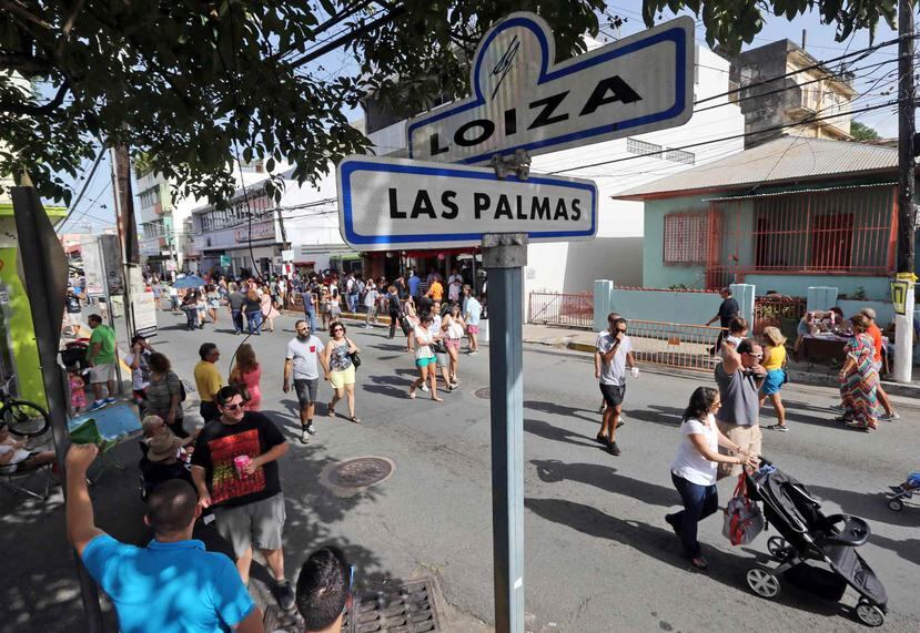 La calle Loíza se ha convertido en un área de gran efervescencia económica y gastronómica. (Archivo / GFR Media)