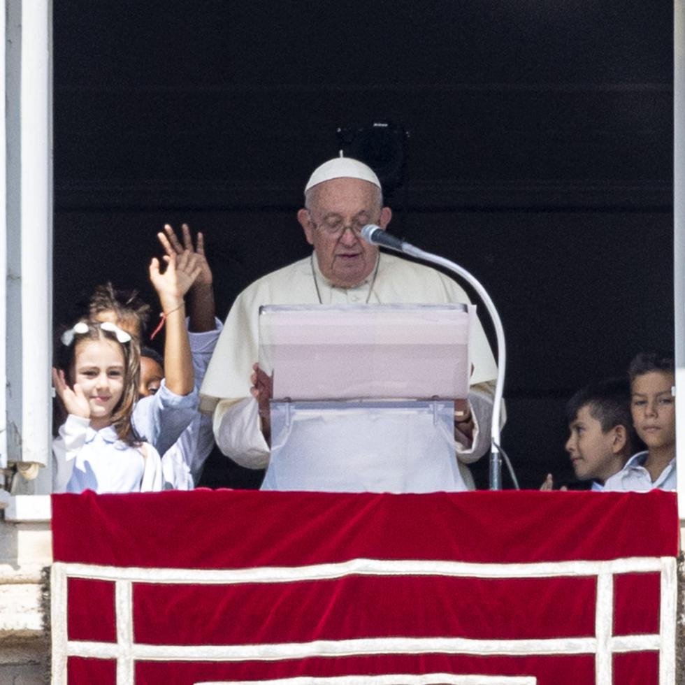 Imagen reciente del papa Francisco en el Vaticano.