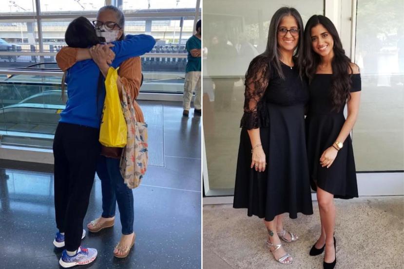 La tiradora olímpica Yarimar Mercado compartió estas imágenes junto a su madre, Mabel Martínez.