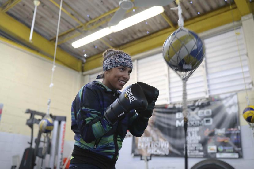 Kiria Tapia es una de las boxeadoras que busca un espacio para los Panamericanos de Lima. (Archivo / GFR Media)